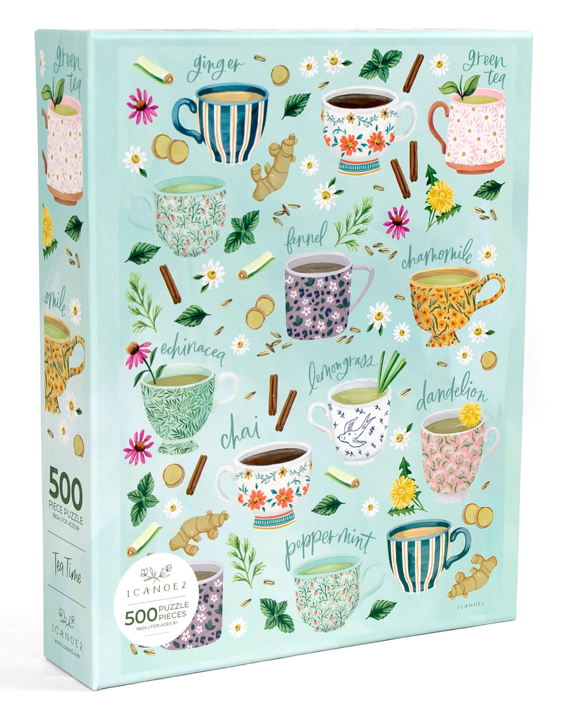 teatime♪ Tea Time - 500 Piece Jigsaw Puzzle - 1canoe2