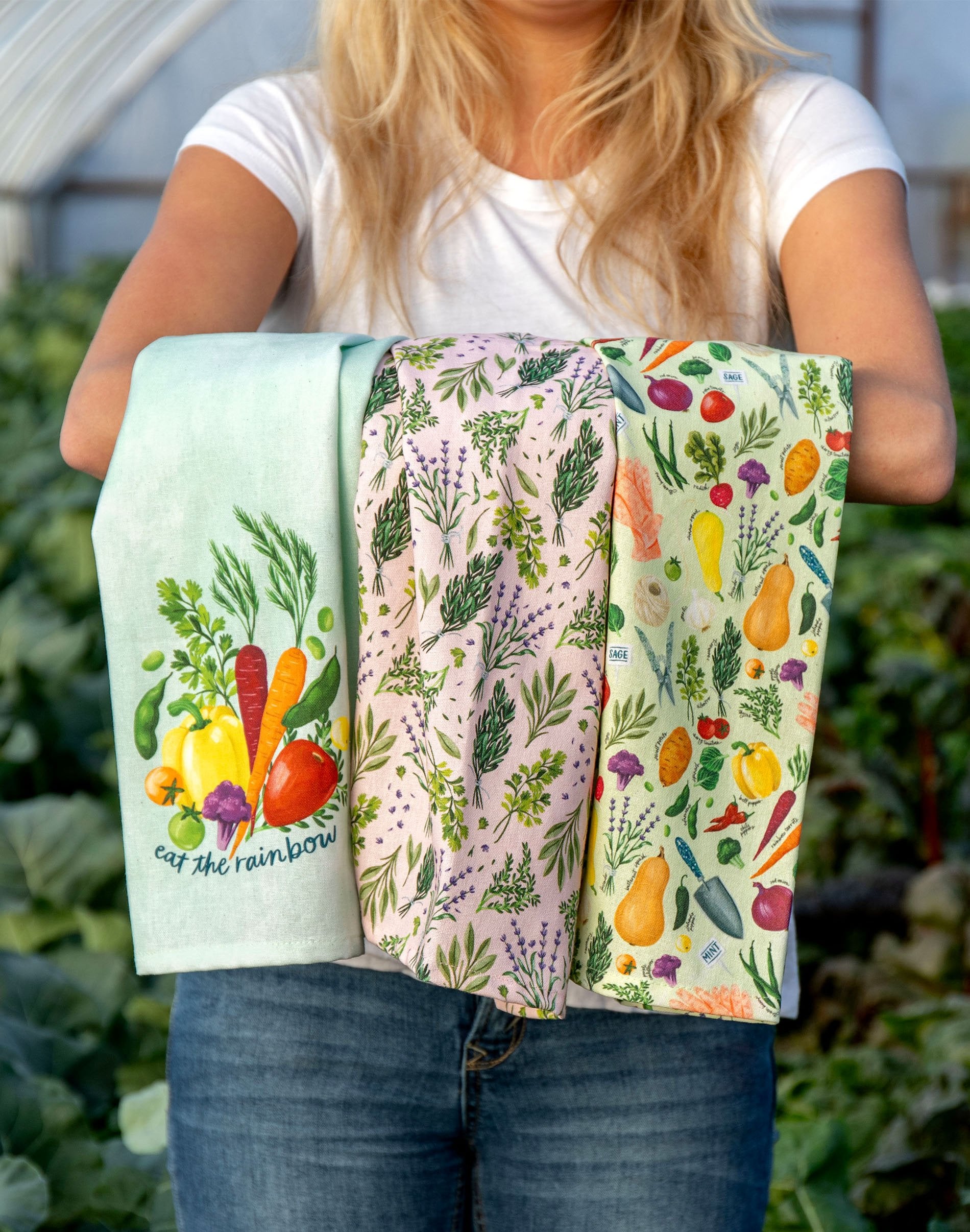 1Canoe2 In The Garden Kitchen Towel - Thumbnail 3