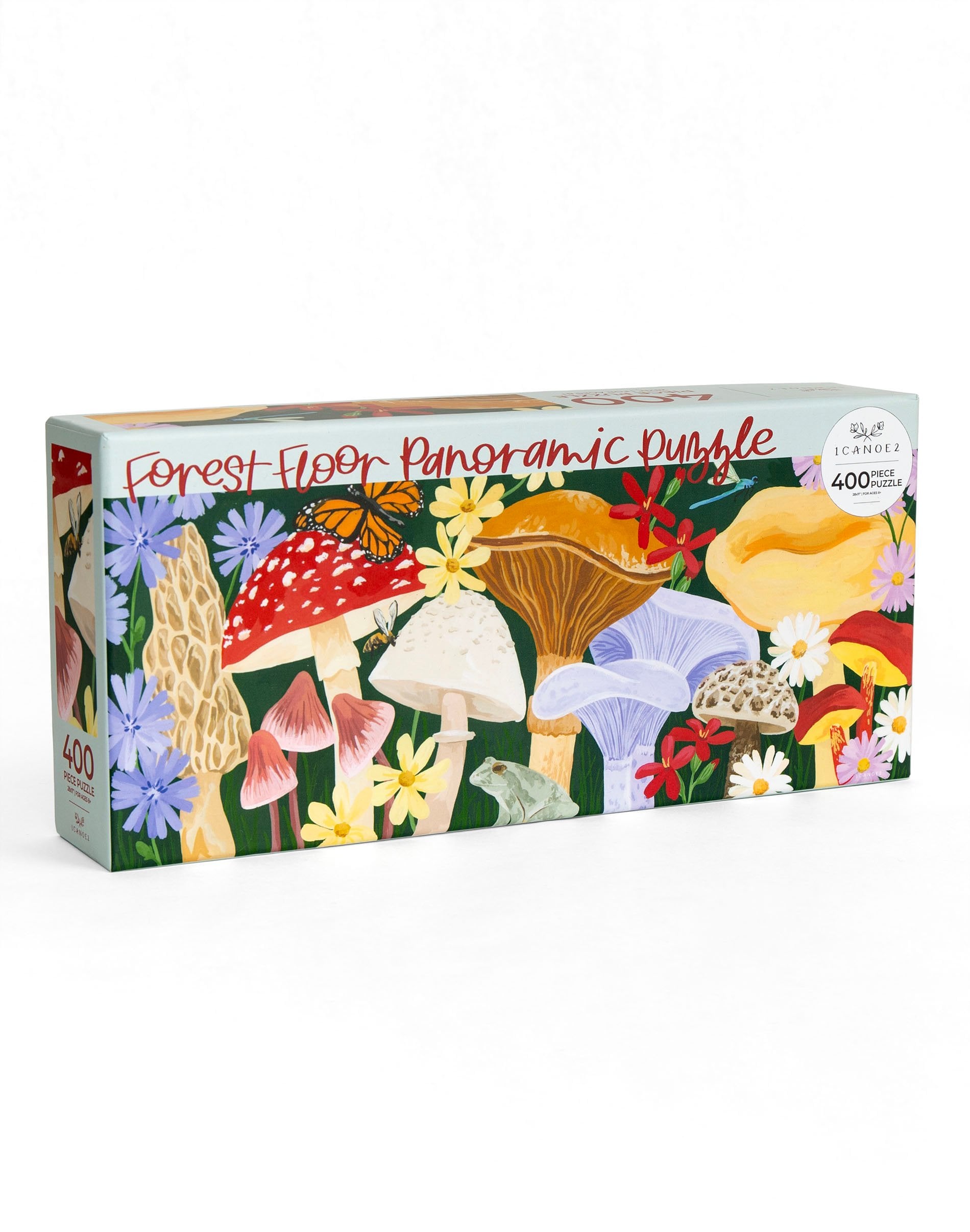 Forest Floor - 400 Piece Panoramic Jigsaw Puzzle - 1canoe2