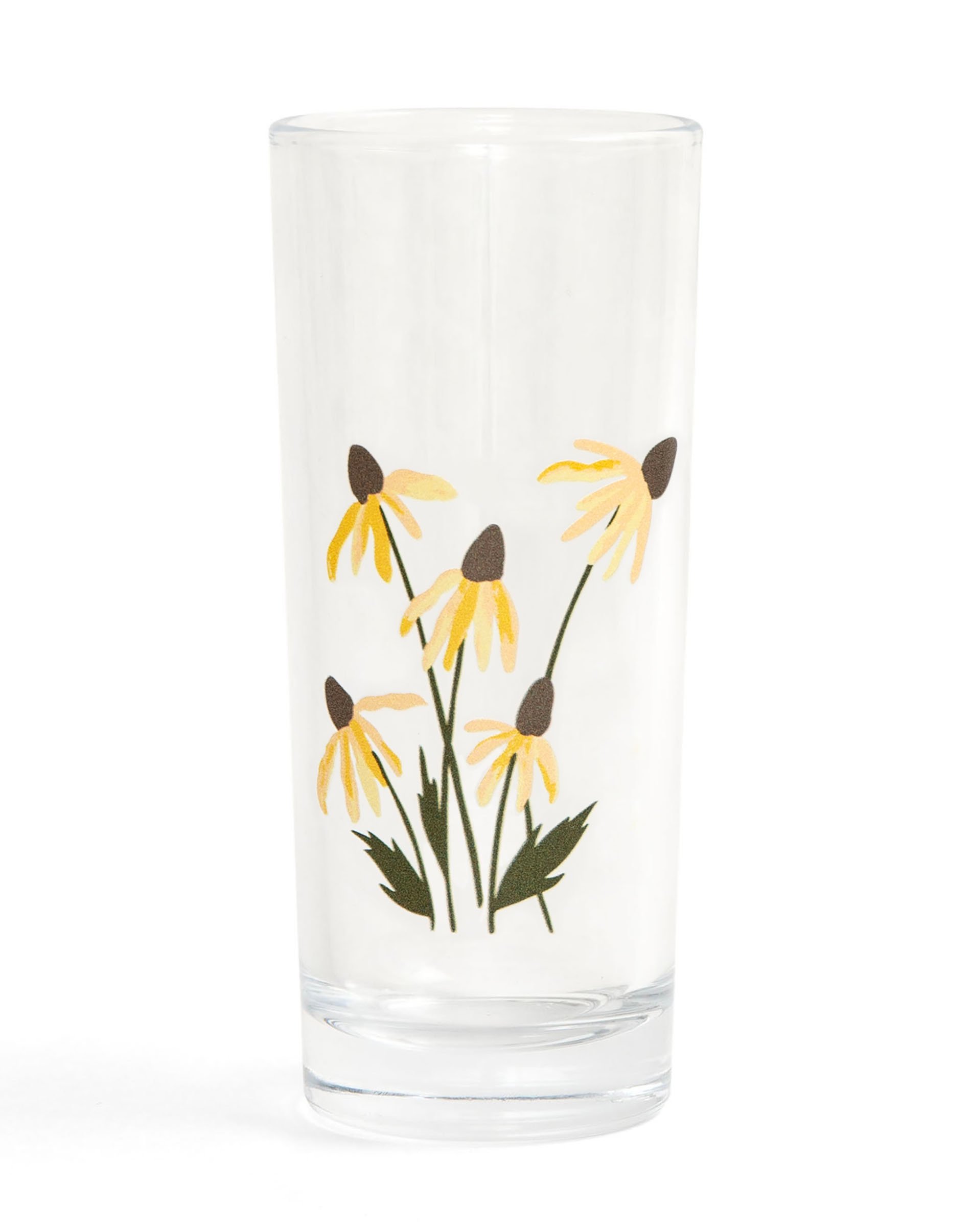 1Canoe2 Black Eyed Susans Juice Glass - Thumbnail 3