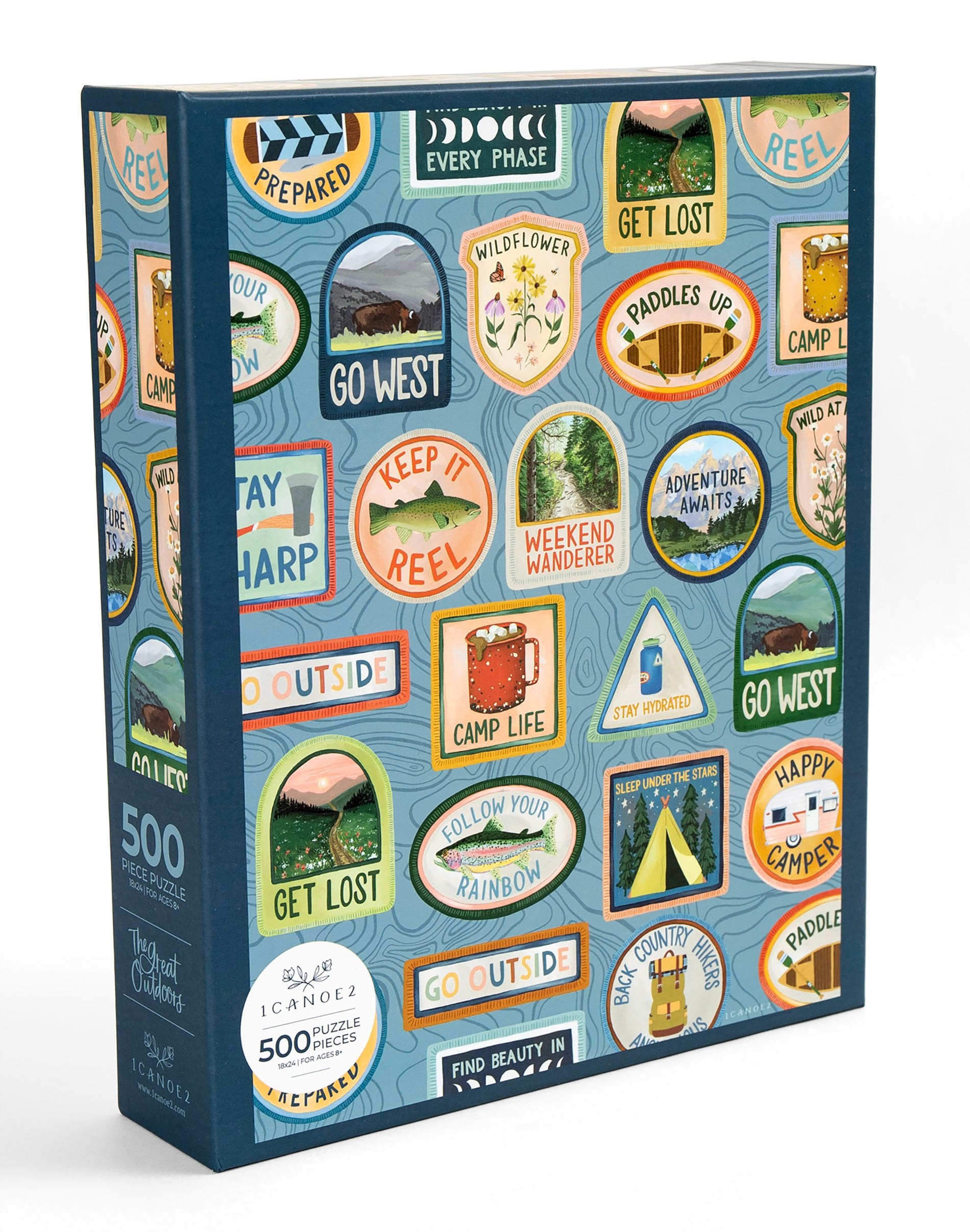 The Great Outdoors - 500 Piece Jigsaw Puzzle - 1canoe2